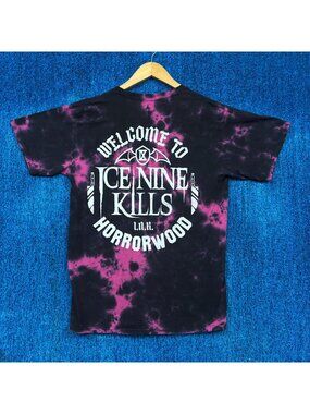 Ice Nine Kills Welcome to Horrorwood Heavy Metal Tie Dye M